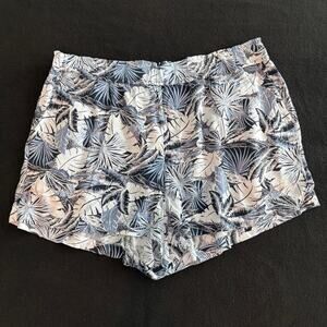 Aerie Tropical Blue Shorts XL soft modal NWT